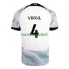 Maillot de Supporter Liverpool Virgil 4 Extérieur 2022-23 Pour Homme